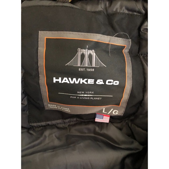 Hawke & Co. Outfitter Wind/Water Resistant Sherpa Heavyweight Shell NWT $200 L - Picture 11 of 15